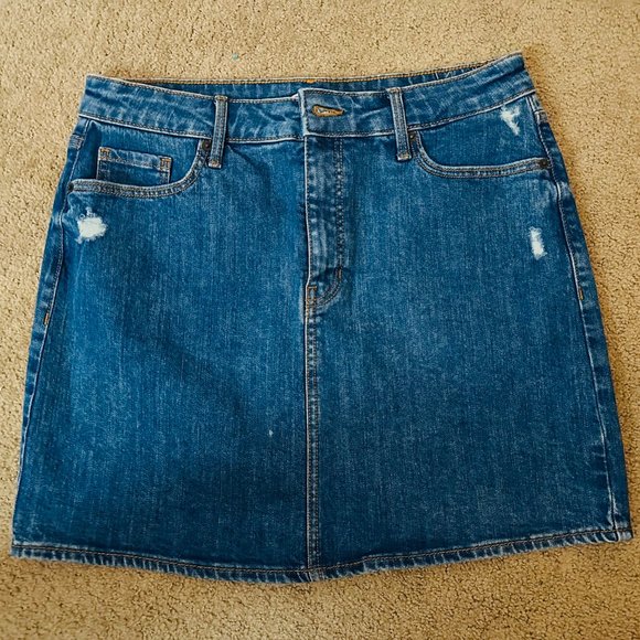 Old Navy Dresses & Skirts - Old Navy Women's Jean Skirt Size 10